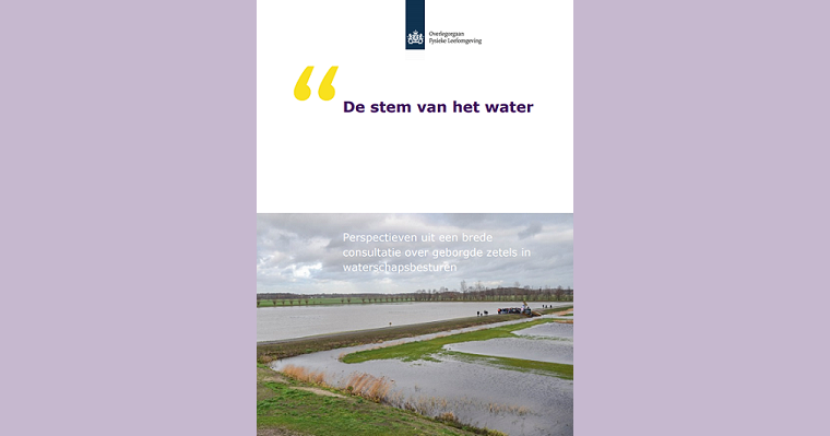 Bericht Rapport De stem van het water januari 2021 bekijken